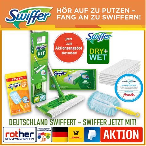 Swiffer® Bodenwischer, Staubmagnet, Wet Jet Deutschland。